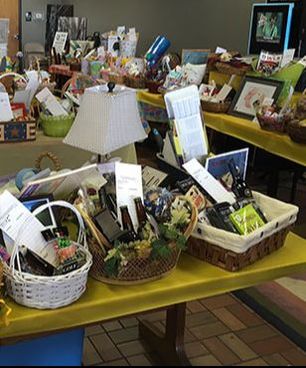 Our annual Hops for Hope silent auction basket fundraiser