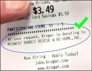 Kroger Card Store Receipt